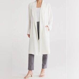 Eileen Fisher Silk Trench coat